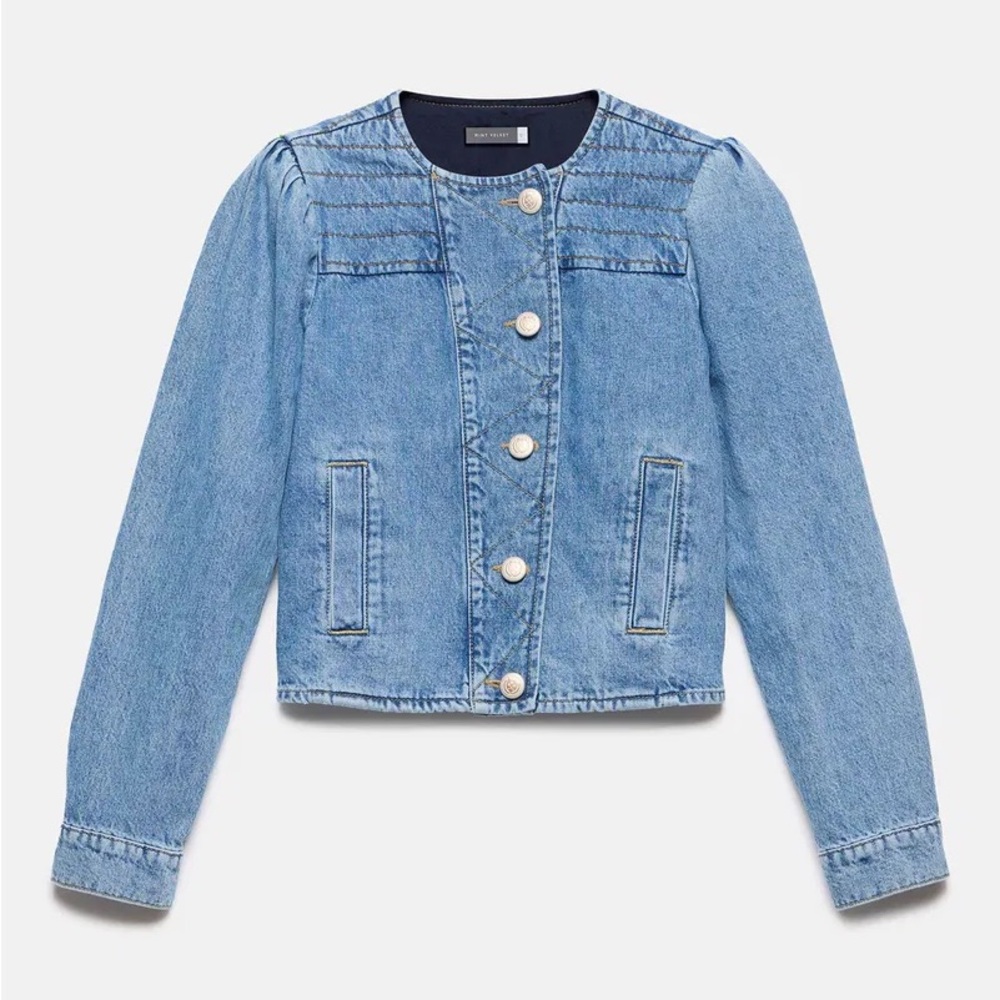 Women's Blue Denim Jean Jacket